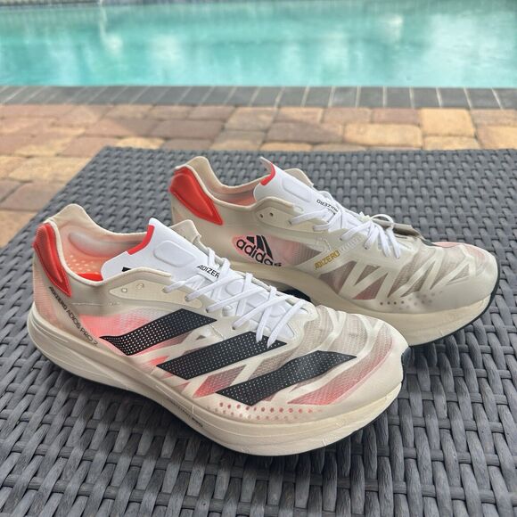 Adidas Adizero Adios Pro 2 Solar Red Men's Athletic Shoes FZ2477 Size 12